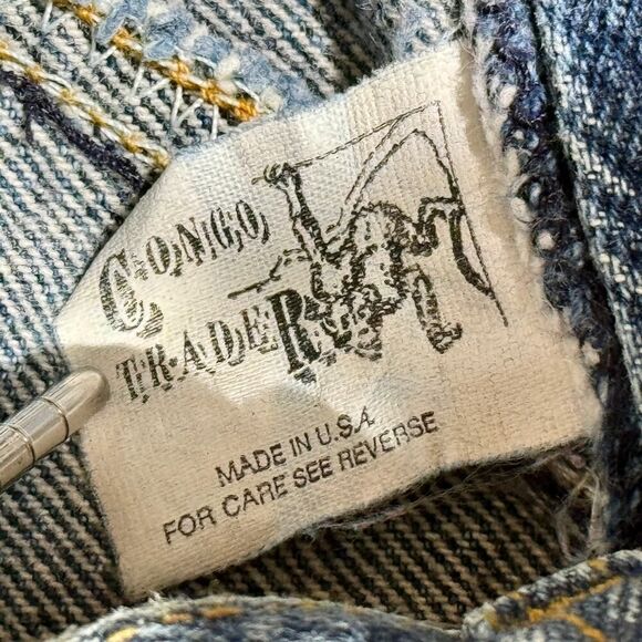 30w 80s USA Vintage Congo Trader‎ Jeans - Picture 5 of 10